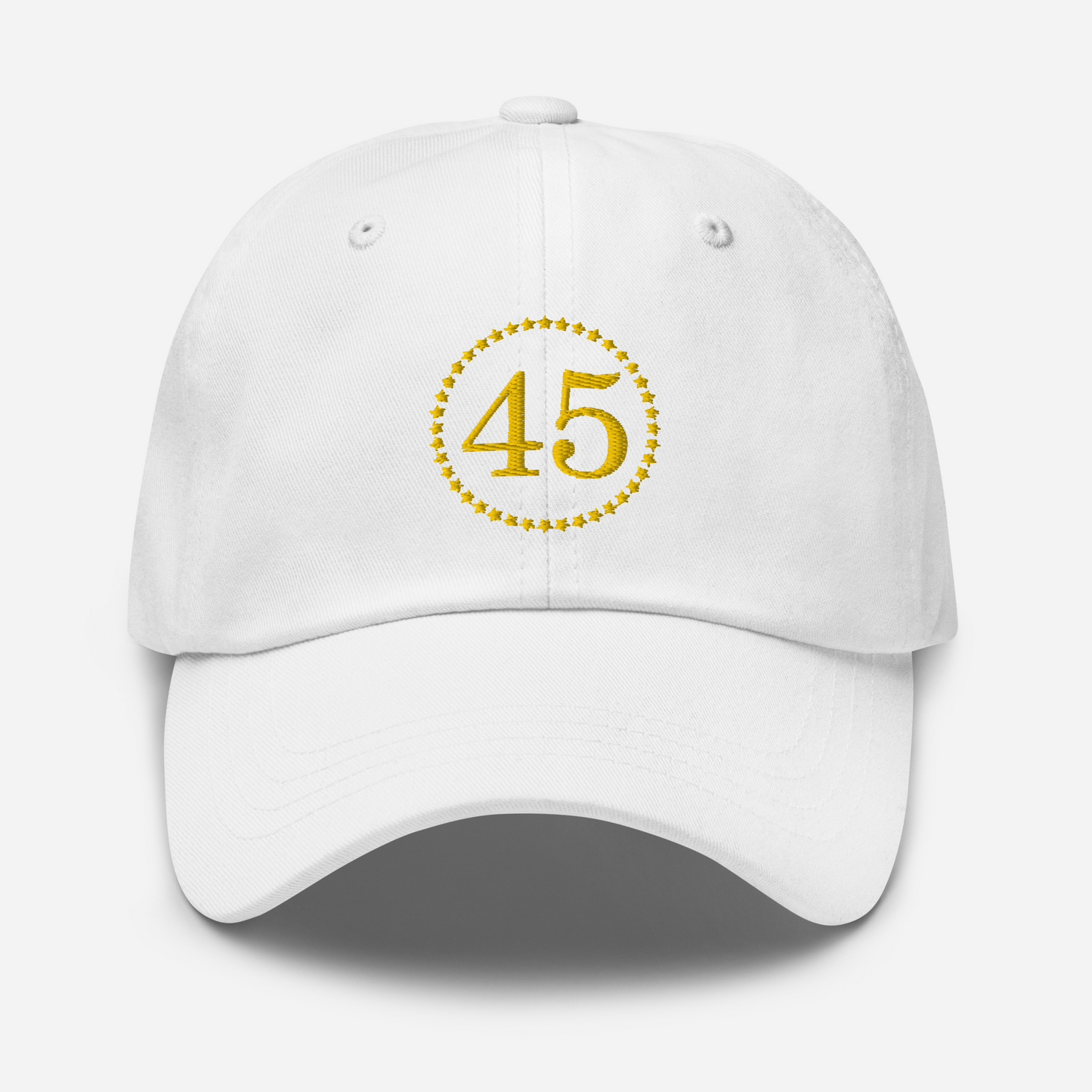 Trump 45 - Gold Embroidery Cap